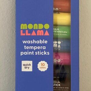 Mondo Llama washable tempera paint sticks..